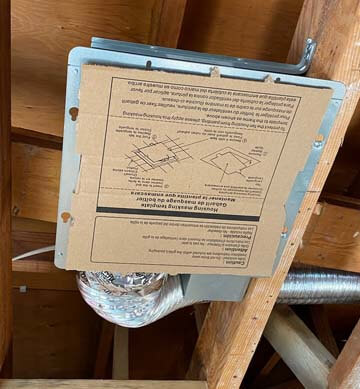 bathroom fan installation service near me in San Diego California