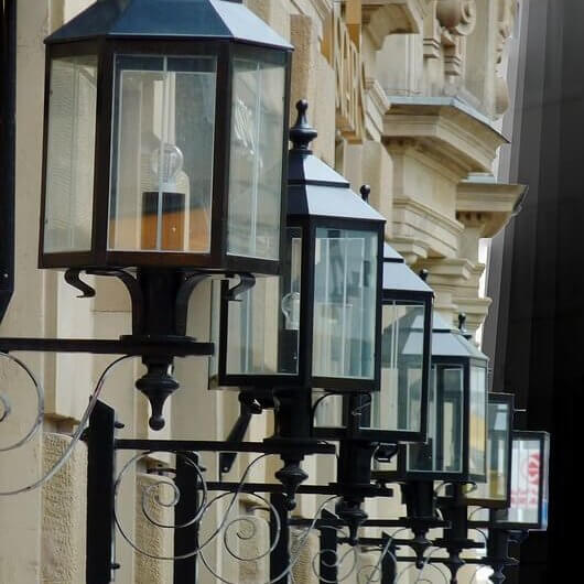 Outdoor lighting installation in San Diego Outdoor lighting installation in San Diego